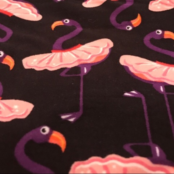 Lularoe Flamingo leggings - Picture 4 of 5
